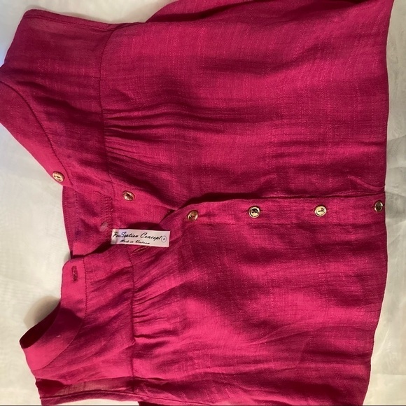 PerSeption Concept pink sleeveless top - Picture 3 of 12